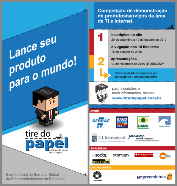 Tire do Papel - a vitrine de novas tecnologias