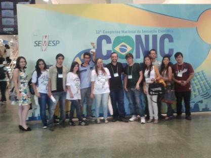 Alunos do Univem durante o CONIC 2012
