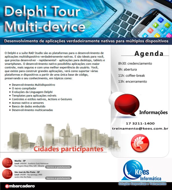 Delphi Tour Multi-Device em Marília