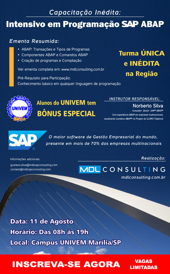 Intensivo em Programação SAP ABAP