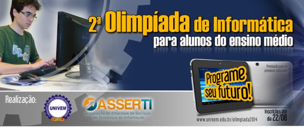 2ª Olimpíada de Informática para Alunos do Ensino Médio